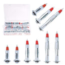 52PCS Galvanized Steel Wall Anchors Expansion Screws Self Tapping Bolts