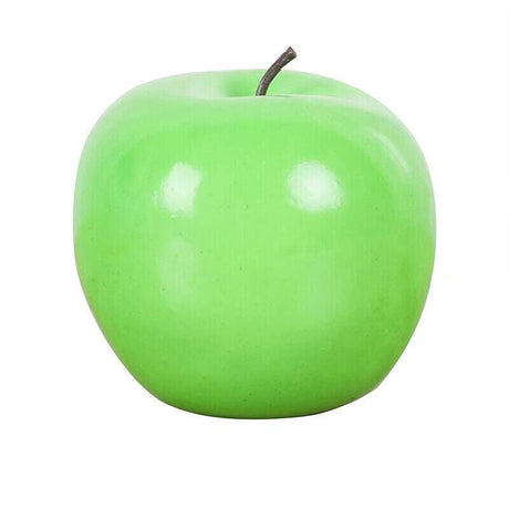 10 X Artificial Green Apples for Home Party Wedding & Shop Decor - Green