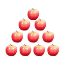 10 X Artificial Green Apples for Home Party Wedding & Shop Decor - Red