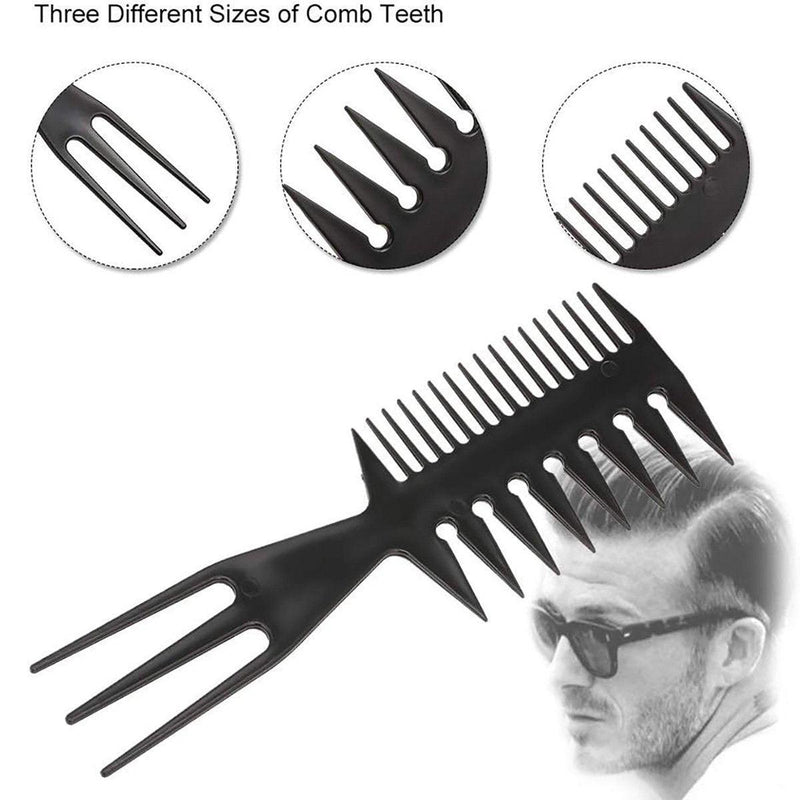 3 in 1 Hair Comb Styling Tool for Salon and Home Use Professional Quality