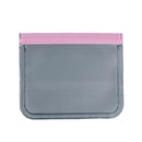 10 Pack Reusable Frosted PEVA Food Storage Bags Resealable Ziplock Freezer Safe - Grey