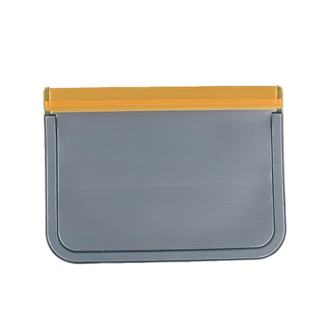 10 Pack Reusable Frosted PEVA Food Storage Bags Resealable Ziplock Freezer Safe - Orange