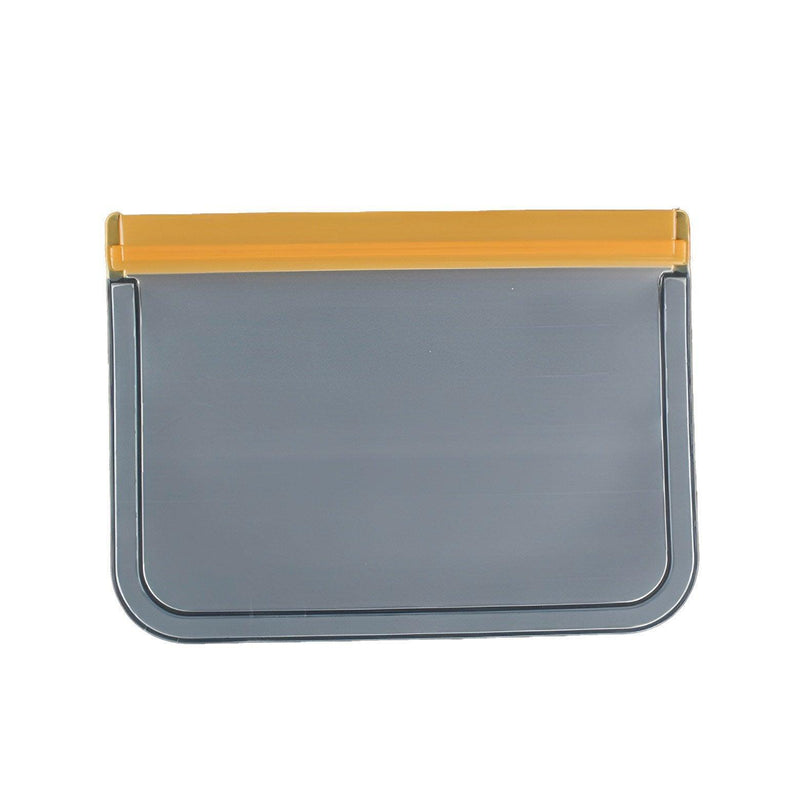 10 Pack Reusable Frosted PEVA Food Storage Bags Resealable Ziplock Freezer Safe - Orange