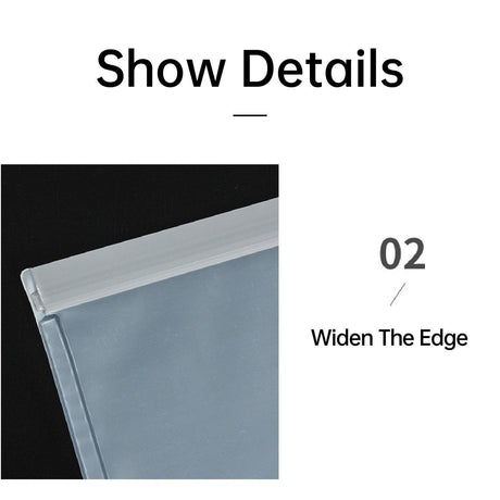 10 Pack Reusable Frosted PEVA Food Storage Bags Resealable Ziplock Freezer Safe - Pink