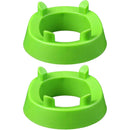 2PCS Football Basketball Volleyball Storage Stand Multi-Functional Ball Holder - Black