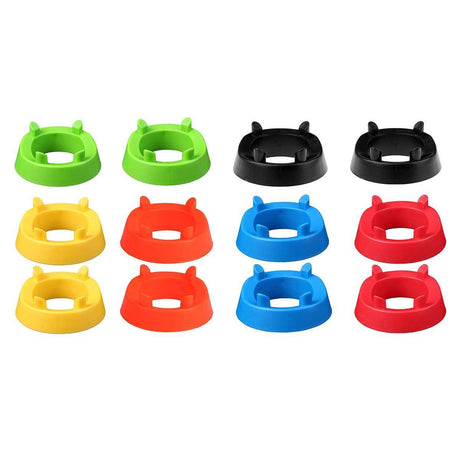 2PCS Football Basketball Volleyball Storage Stand Multi-Functional Ball Holder - Yellow