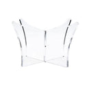 12Cm Clear Acrylic Ball Stand Holder Display Rugby Basketball Football Soccer