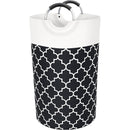 82L Large Capacity Laundry Basket for Dirty Clothes Toy Storage and Organizing - Black