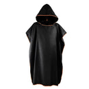 Adult Changing Robe Towel Bath Hooded Quick Dry Beach Towel Poncho Bathrobe - Grey