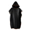 Adult Changing Robe Towel Bath Hooded Quick Dry Beach Towel Poncho Bathrobe - Grey