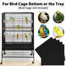 30pcs Disposable Birdcage Liner Pads Pet Cage Liner Bedding for Birds and Parrot