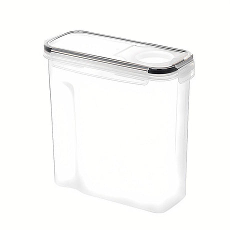 2.5L Kitchen Organizer Transparent Grocery Storage Jar for Food and Pantry Use