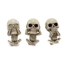 3pcs Ghost Head Car Decoration Accessories Halloween Ornament Vehicle Interior