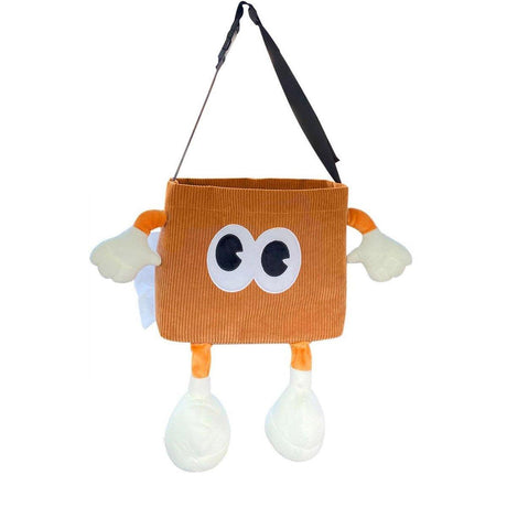 2in1 Car Wastebasket and Tissue Box Multifunctional Car Storage Bucket Organizer - Black