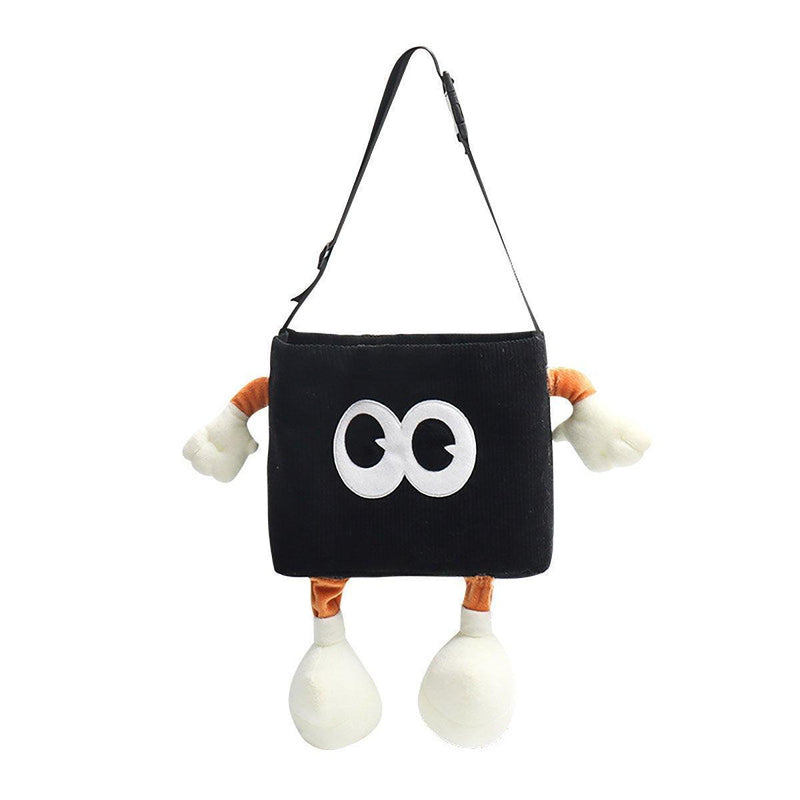 2in1 Car Wastebasket and Tissue Box Multifunctional Car Storage Bucket Organizer - Black