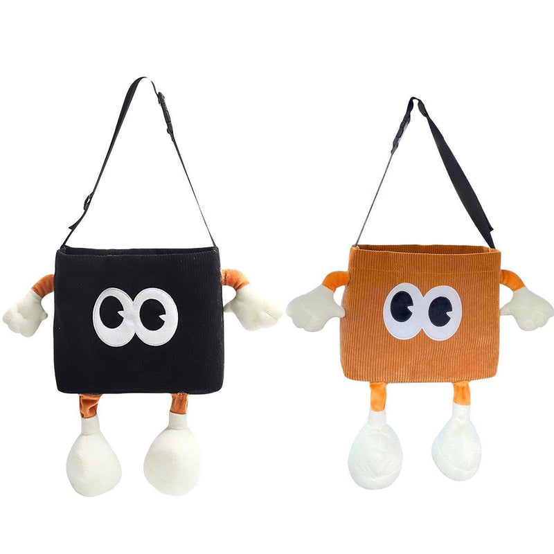 2in1 Car Wastebasket and Tissue Box Multifunctional Car Storage Bucket Organizer - Brown