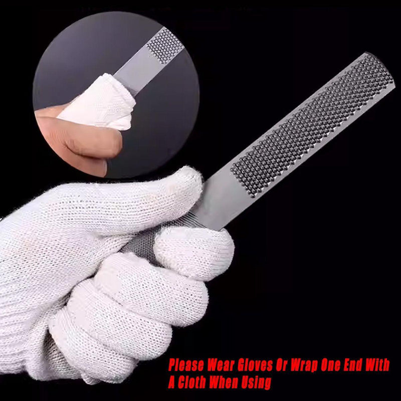 4 in 1 Woodworking File Set Multi Purpose Metal Rasp File DIY Hand Tool Kit