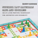 8-in-1 Board Game Set Chess Games Board Toy Backgammon Checkers Snakes Ladders