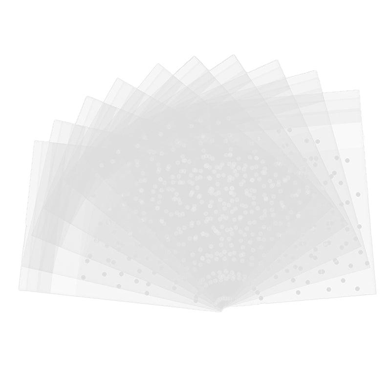 100X Translucent Plastic Candy Packaging Bags Self Adhesive Cookie Biscuit Bags - 8*10