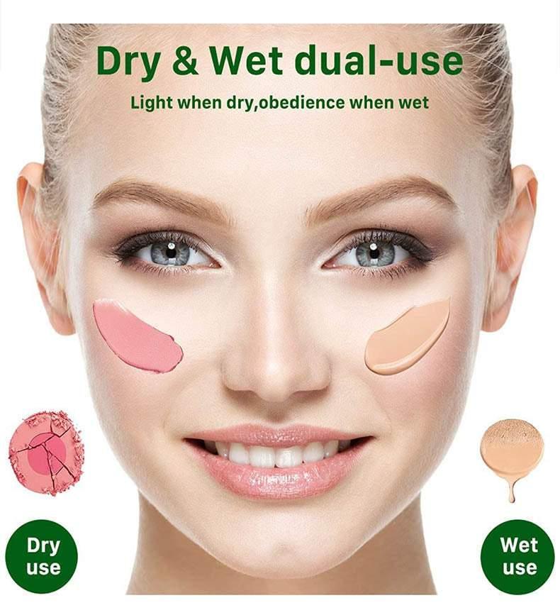 Air Cushion Puff Powder Foundation Makeup Cosmetic Sponge BB CC Cream Face - Rose Red