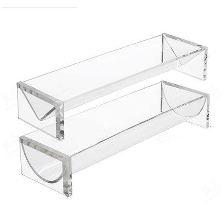 1PC Transparent Rectangular Biscuit Display Rack Food Dessert Wedding Cake Stand