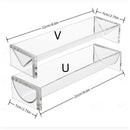 1PC Transparent Rectangular Biscuit Display Rack Food Dessert Wedding Cake Stand