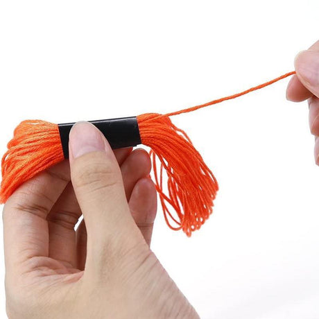 50/100 Colours Colourful Egyptian Cross Stitch Cotton Embroidery Threads - 50PCS (50 Colours)