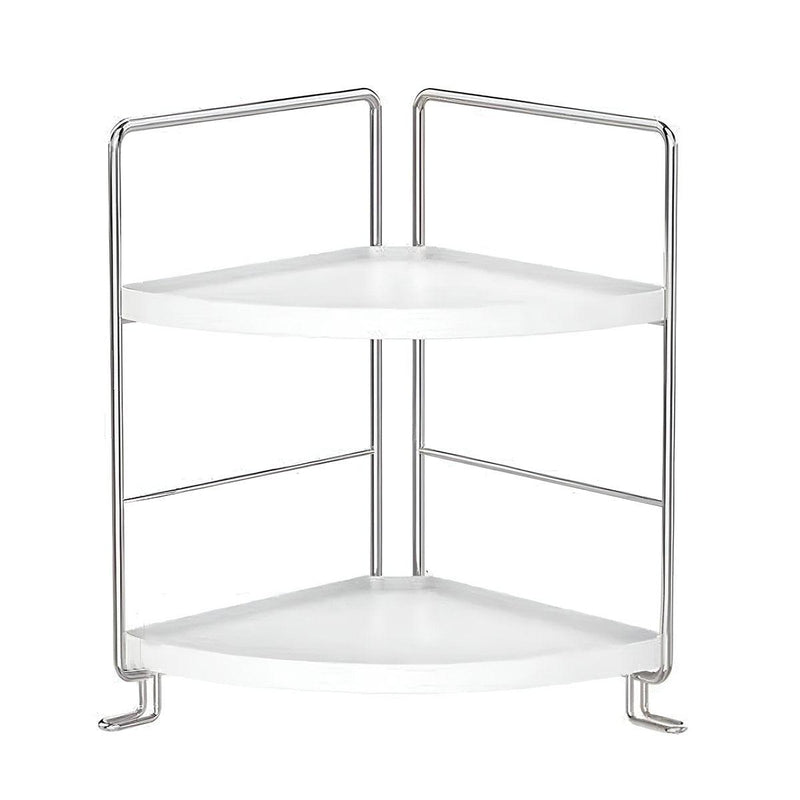 2 Tier Countertop Shelf Organizer Storage Rack for Kitchen Bathroom and Office
