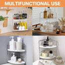 2 Tier Countertop Shelf Organizer Storage Rack for Kitchen Bathroom and Office