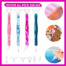 5D Resin Diamond Painting Pen Resin Point Drill Pens Cross Stitch Diy Craft Art - Navy
