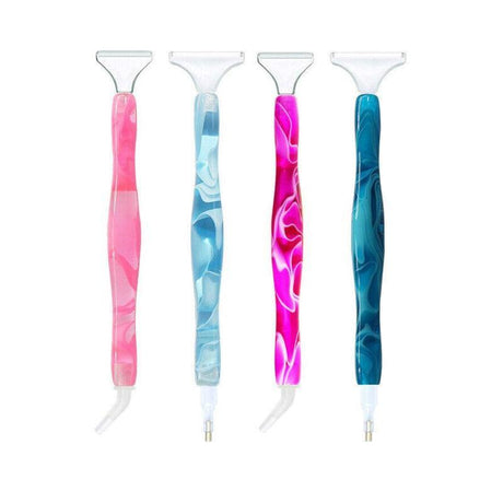 5D Resin Diamond Painting Pen Resin Point Drill Pens Cross Stitch Diy Craft Art - Navy