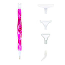 5D Resin Diamond Painting Pen Resin Point Drill Pens Cross Stitch Diy Craft Art - Purple