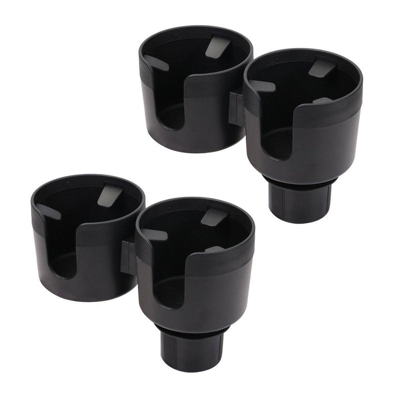 2pcs Car Cup Holder Organiser Dual 2-in-1 Adjustable Drink Holder for Vehicles