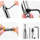 4X Self-Centering Drill Bits Hex Shank Pilot Door Drawer Hinge Hole Screw Guide