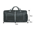 70L Large Travel Duffle Bag Foldable Waterproof Gym Bag with Shoe Compartment