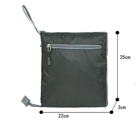 70L Large Travel Duffle Bag Foldable Waterproof Gym Bag with Shoe Compartment