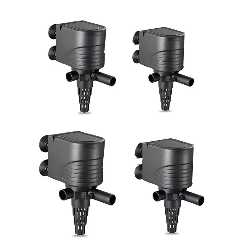 3in1 Mini Aquarium Fish Tank Filter Submersible Water Purifier Oxygen Pump - QL-350 (20W 1400L/H)