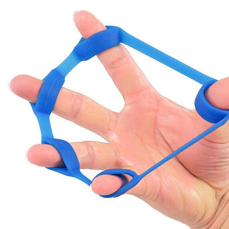 3 Pack Silicone Finger Stretcher Resistance Bands For Hand Grip Exercise And Fitness