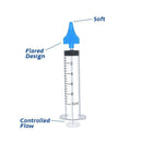 2PCS Ear Cleaning Irrigation Kit Safe Water Flushing Ear Wax Removal Syringe