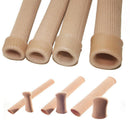 5Pcs Silicone Tube Toe Gel Protector Corn Relief Foot Pain Soft Cushion Pad Cap