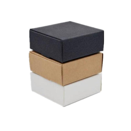 40x Paper Wedding Favour Boxes Party Favour Cookie Candy Soap Bomboniere boxes - White