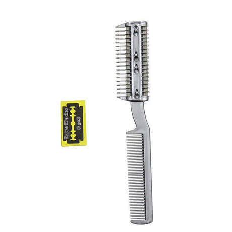 2 Sided Razor Clipper Comb Pet Hair Trimmer Grooming Cutter Dogs Cats Puppy