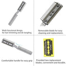 2 Sided Razor Clipper Comb Pet Hair Trimmer Grooming Cutter Dogs Cats Puppy