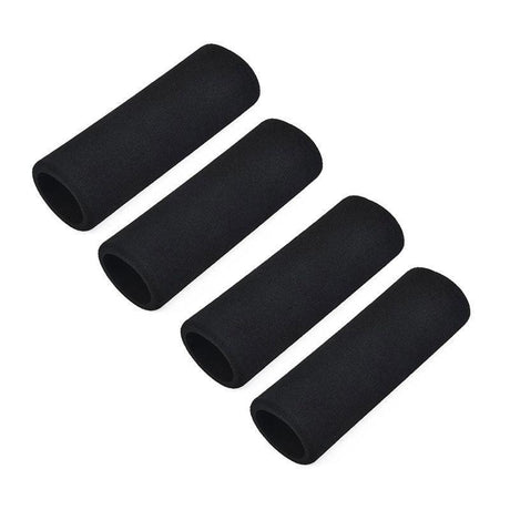 4Pcs Motorbike Motorcycle Slip-On Foam Anti Vibration Comfort Handlebar Cover