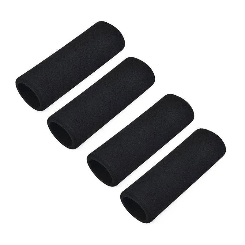 4Pcs Motorbike Motorcycle Slip-On Foam Anti Vibration Comfort Handlebar Cover