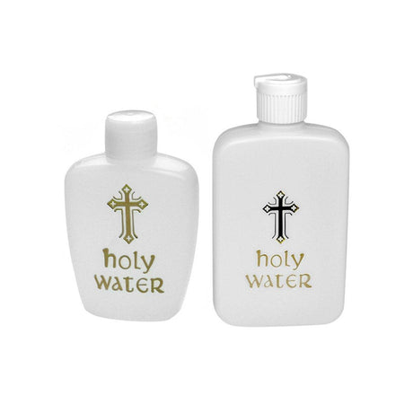 10XHoly Water Bottle Gold For Cross Plastic Portable Holy Water Container Easter