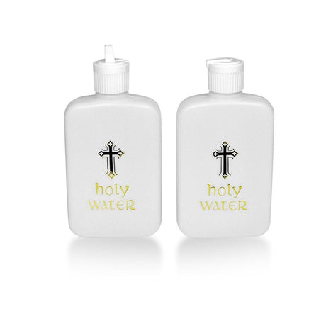 10XHoly Water Bottle Gold For Cross Plastic Portable Holy Water Container Easter