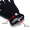 1Pair Rainbow Flow LED Light Black Glove Rave Party Glow Games Night mode Glove