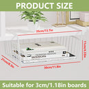 3PCS Hanging Storage Basket Rack Organizer Kitchen Wardrobe Shelf Cabinet Basket