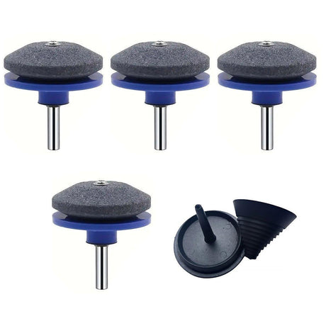 5PCS Lawn Mower Blade Sharpener Wind Powered Balancer Hardware Sharpening Tool